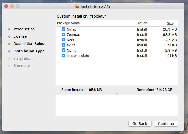 Mac nmap install